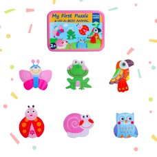My Baby’s First Puzzle Jigsaw Puzzles for Toddlers 2 3 4 Years Old- Cognitive Development and Entertained Learning Puzzle Sets