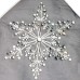  Company 13″ x 72″ Table Runner with Snowflake Design
