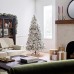  6.5 ft. Snowy Mixed Pine Tree with Clear Lights, Green