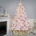  6.5 Ft. Winchester White Pine Artificial Christmas Tree with Clear Lights