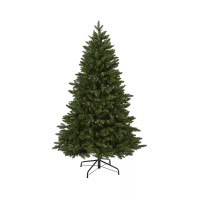 Nearly Natural New Hampshire Fir Artificial Christmas Tree With 150 Led Lights, 5 Ft.