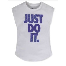 Nike Girl’s  Sleeveless Graphic-Print T-Shirts