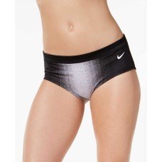 Nike Ombre Hipster Bottoms Women’s Swimsuit (Black, L)
