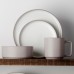  ColorTex Stone Taupe 4-Piece Place Dinnerware Setting in Taupe