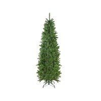 Northlight 7.5′ Unlit Pencil White River Fir Artificial Christmas Tree, Green