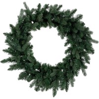 Northlight Coniferous Mixed Pine Artificial Christmas Wreath, 24″, Green