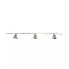 Northlight Unlit Northlight Unlit Shiny Gold Tone Bell Beaded Artificial Christmas Garland Set