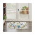  Birds On A Branch Hand-Hooked 18″ x 30″ Accent Rug, Gray