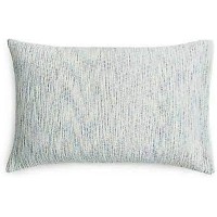 Oake Bedding Striped Pillow Sham Grayson, Standard, Light Blue, 20 x 28