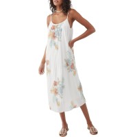 O’NEILL Womens Junia Midi Dress, Winter White, XL