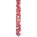  Men’s Gordon Paisley Skinny Tie (Red)
