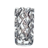 Orrefors Sofiero Cylinder Vase, 8″H x 4″D