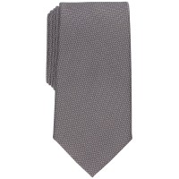 Perry Ellis Mens Hydell Micro-Print Tie Taupe ONE SIZE