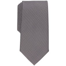 Perry Ellis Mens Hydell Micro-Print Tie Taupe ONE SIZE