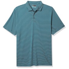 PGA Tour Men’s Performance Feeder Strip Submerged T-Shirt (Green, Small)