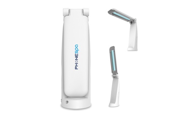  Convenient, Portable, and Foldable UV-C Light Sanitizer Thats USB Chargeable for Home, Car, or Travel Purposes