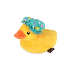P.l.a.y. Bubbles the Duck Plush Dog Toy – Yellow