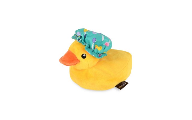 . Bubbles the Duck Plush Dog Toy – Yellow