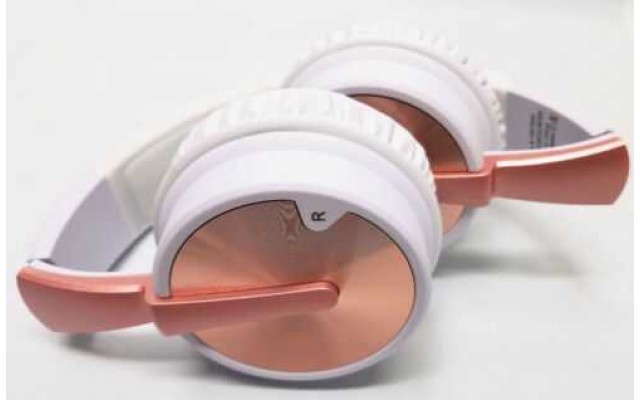  Wireless Headphones (Pink/White)