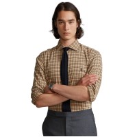 Polo Ralph Lauren Men’s Classic-Fit Twill Shirts, Tan, X-Small
