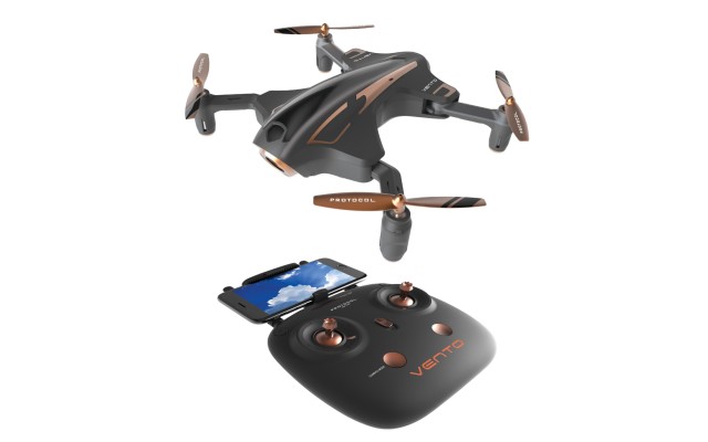  Vento Wifi Drone with Live Streaming Camera – Black