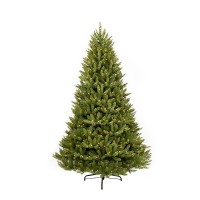 Puleo International 7.5′ Pre-Lit Franklin Fir Tree, Green