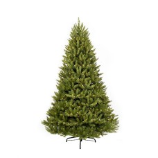 Puleo International 7.5′ Pre-Lit Franklin Fir Tree, Green