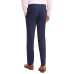  Mens Check Stretch Dress Pants (Navy,34X32)