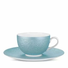 Raynaud Mineral Irise Tea Cup and Saucer Plate,