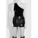  Avery Crossbody, Black/Gold