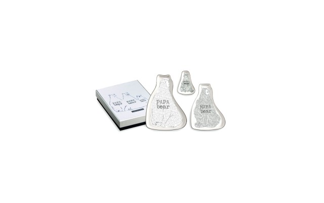  Love You More Three nesting trays, 7×5 5.75×4.5 3×2.5, Multi