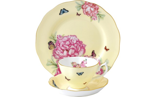  Miranda Kerr For Joy 3-Piece Set (Teacup, Saucer & Plate 8″)