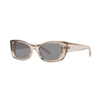 Saint Laurent Women’s SL 593 Sunglasses, Mirror YS000487 – Brown Light