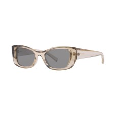 Saint Laurent Women’s SL 593 Sunglasses, Mirror YS000487 – Brown Light