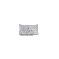 Sanders Holiday Microfiber 4 pc King Sheet Sets, Gray, King