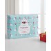  Kids Holiday Microfiber 4 pc Full Sheet Set, Aqua