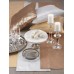  Shimmering Evening Event Table Runner, 15″ x 72″, Silver