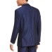  Men’s Classic-Fit Blue Diamond Suit Separate Jacket, Blue, 38R