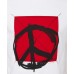  Men’s Peace Graphic T-Shirt, White, Small