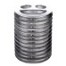  Grey Ribbed 3-Piece Accessory Set Bedding, Grey