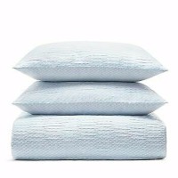 Sky Home Ayana Duvet / Comforter Cover Set, Full/Queen, Blue