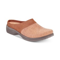 SoLite by Easy Street Cozy Women’s Mules, Dark Brown Size: 8.5 Ww