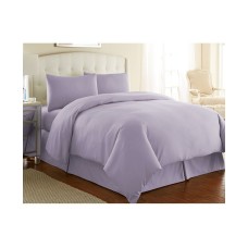 Southshore Fine Linens Ultra-Soft Solid Color 3-Piece Duvet Cover Set Bedding, Evening Haze, Full/Queen