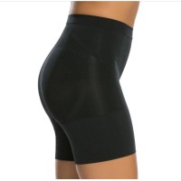 Spanx OnCore Mid-Thigh Shorts, Very Black, X-Large