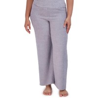 Steve Madden Women’s Wide-Leg Chenille Sleep Pants, Lilac, Large