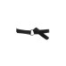 Style Co Faux Women’s Tie Pull-Back Belt, Black, S/M