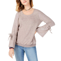 Style Co Tie-Sleeve Top (Twilight, XS)