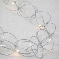 Sullivans Led Hoop Garland 72″L Silver