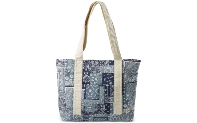  Men’s Bandana Tote Bag, Blue