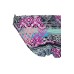  Women’s Sasha Strappy Bikini Bottoms, Black Multi, Small
